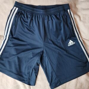 Adidas Men's Dark Blue Athletic Shorts Size Large NWT